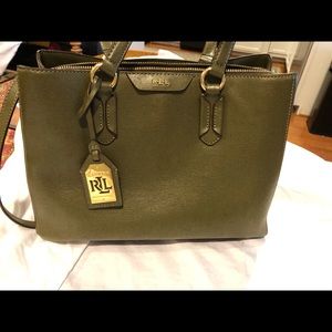 Ralph Lauren Olive Green bag